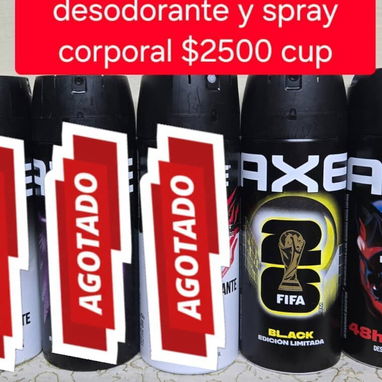 Desodorantes Garnier y AXE en spray y roll on en venta - Img 125519741