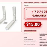 SOPORTE DE PARED PARA MICROWAVE - Img 57915757