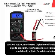 Multimetro digital se adiciona batería 9v - Img 45533929