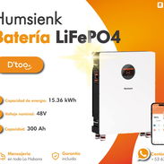 ✴️Batería LiFePO4 Humsienk 48V 300Ah 15.36kWh✴️ - Img 57641171
