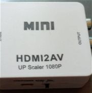 Convertidor de señal HDMI a AV(Audio/Vídeo) Conectores RCA (Rojo, Blanco y Amarillo) Mensajería Gratis en la Habana - Img 45445694