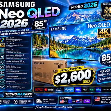 ¡Lo Mejor en Tecnología 2026 está Aquí! 🔝 Samsung 50P Qled Mini Led Oled Uled 2026 | 50P 65P 85P Nuevos S 📦 W 53321047 - 3/5