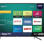 Vendo televisor nuevo marca Hisense 58" led 4k con Roku tv - Img 51011716