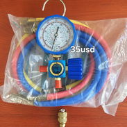 Manometros de refrigeracion con sus mangueras y adapter new,54835738 - Img 57905971