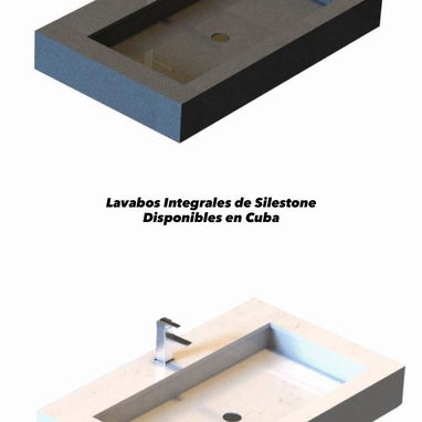 Lavabos Integrales de Dekton y Silestone - Img 106459590