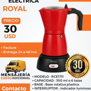 CAFETERA ELÉCTRICA ROYAL DE 3-6 TAZAS - Img 55670430