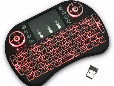 TECLADO INALÁMBRICO CON MOUSE TOUCHPAD USB Y BLUETOOTH - Img 66337207