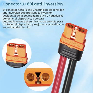 Cable Solar XT60i de Cobre Estañado (18 Metros - Calibre 10 AWG) - 3/3