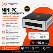 Mini PC Intel NUCD54250WYK i3 8GB 128GB | Computadora Compacta Grado A en La Habana - Img 55133622