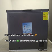 Nevera Milexus de 7 cuft,Ancho: 85 CM •alto: 89 CM  • profundidad 58 CM - Img 57280342