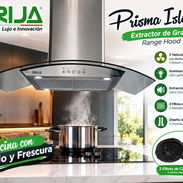 Cocina diseño extractor chimenea detalles en la foto - Img 57823360