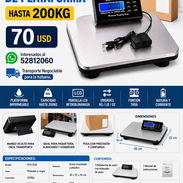 Pesa digital de Plataforma hasta 200KG. Nueva - Img 52785469