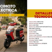 BICIMOTO ELÉCTRICA AINSITEC 911⚡ - Img 57415086
