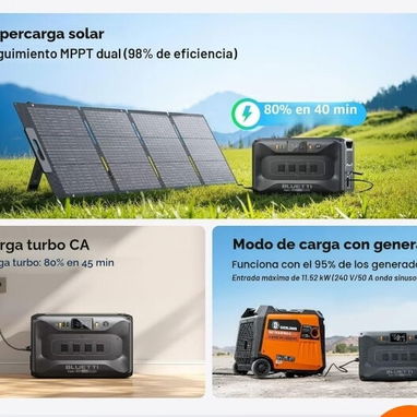 BLUETTI Apex 300 – Estación Energía Puerto. 2764,8Wh - 3/5