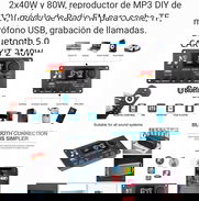 Placa de audio bluetooth/USB/SD autoamplificafa - Img 49302086