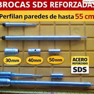 🛠️ Kit de perforación SDS con brocas enroscables. Paredes gruesas. - Img 57575633