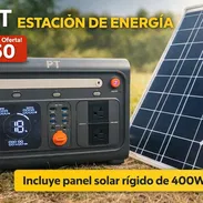 Estación de Energía mas panel solar. - Img 57551125