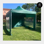 Carpa o toldo de exteriores de 3x3 m con paredes - Img 54522348