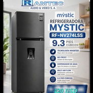 *Refrigerador Mystic de 9.32 pies³* Congelación seca y dispensador (Inverter) - Precio 420 USD - Img 55757408