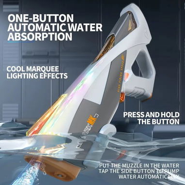 Pistola de Agua Eléctrica Shark MK1 - Velocidad y Potencia en Cada Disparo | Prepárate para g... | videojuegoshabana.com - Img 122922674