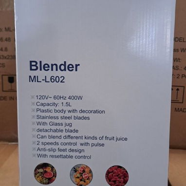 Licuadora Vaso vidrio Milexus ML-L602 - Img 116351429