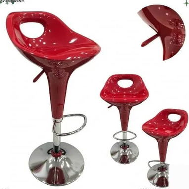 Sillas giratorias ajustables para desayunadores - 3/8