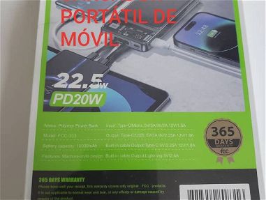 Vendo cargador portátil para movil - Img main-image