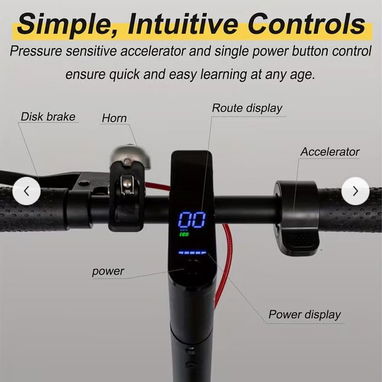🍀Scooter Eléctrico Plegable para Adultos con Suspensión – 350W🍀 - Img 123120087