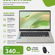 ๐ป Acer Vero Chromebook Nueva 0 KM โ Rรกpida, ligera y lista para usar ๐ - Img 56302182