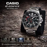 👉Casio Edifice EFV-620D-1A4V – Cronógrafo deportivo con detalles rojos y gran presencia - Img 54699078