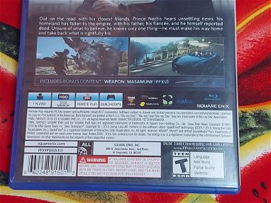 Final Fantasy XV Day One Edition Carátula Semi-Holográfica PS4 - Img 68149000