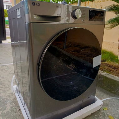 Lavadora-Secadora al vapor LG 14kg Carga Frontal precio $980 USD transporte incluido - Img 125639682