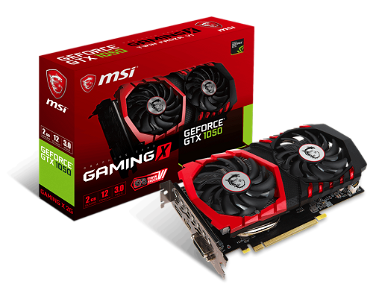 GeForce GTX 1050 GAMING X 2G | MSI - Img main-image