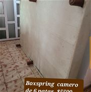 Vendo Boxspring camero de 6 patas - Img 45863738