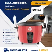 Olla Arrocera Negra 1.8L (Marca EKO) - Img 57884825