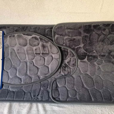 Set de alfombras para baño de 3 piezas - 2/3