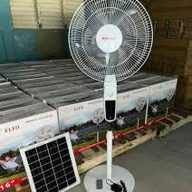 Ventilador Recargable ELFO + Panel Solar de 20W - 2/2