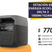 EcoFlow DELTA 3 -1024Wh (1800AC / 3600W) - Img 57315084