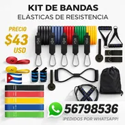 Set Completo de Ligas de Resistencia y Bandas Elásticas - Img 54575252