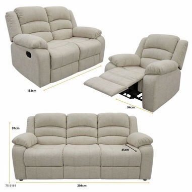 Juego de sofa 3-2-1 - Img 123531713