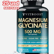 Glicinato de Magnesio. 500 g / 25 usd. 56575861 - Img 58174305