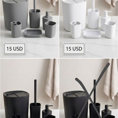 El mejor regalo para mamá , Alfombra de baños , espejos , cestos , organizadores de baños , set de accesorios para baños - Img 120596680