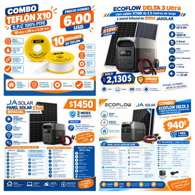 Ecoflow, inversores, Anker, accesorios para kit solares - 2/9