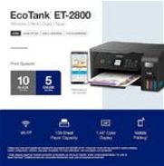 Impresora Epson EcoTank ET-2800  Supertank MULTIFUNCIONAL ---***52815418 - Img 45374612