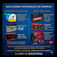 Baterías de auto 12V, Baterías lifepo4, Inversores, Cargadores Inteligentes y kit de corriente - Img 55850349