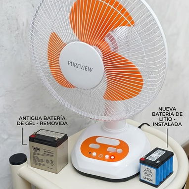 Se reparan equipos recargables y reemplazan baterías de gel por baterías de litio. 52415332 - 2/8