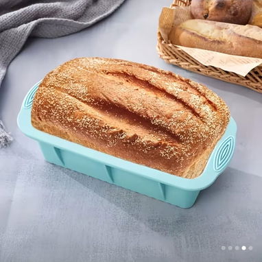 Kit de reposteria de 6 piezas, moldes grandes de Silicona resistente al calor - 4/5