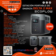 💡LA 2 MAX💡ECOFLOW DELTA 2 MAX - 4800/2400W - 2048WH. SERVICIO DE MENSAJERÍA CON FACTURA Y GARANTÍA. TLF 54833699 - Img 55417364