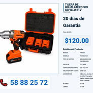TIJERA DE HOJALATERO SIN CEPILLO 21V VPT-0359 - Img 55993501