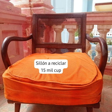 Juego de sala de caoba a reciclar. - Img 123338851